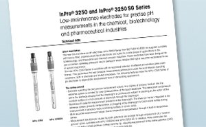 InPro 3250 & InPro 3250i pH Probes